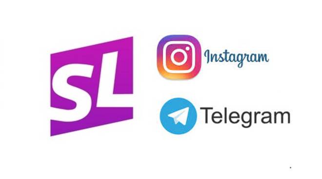 Telegram e Instagram