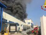 Incendio Gallazzi Gallarate