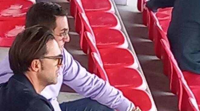 Le Grottaglie in tribuna al fianco del Presidente