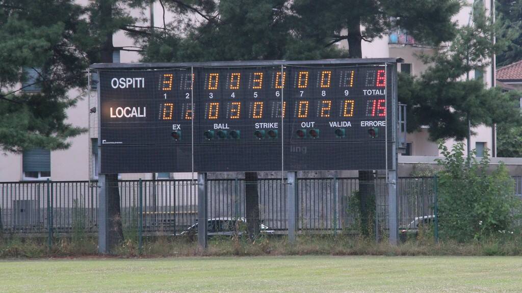 Legnano Baseball - Buffaloes Bovisio Masciago 15-8